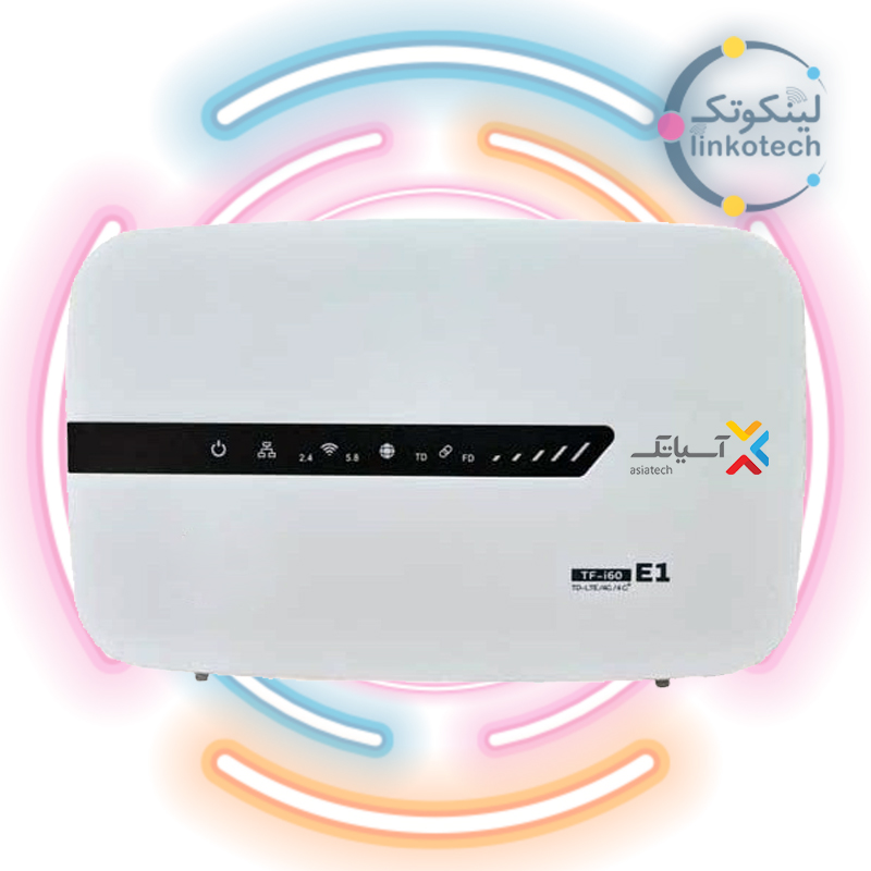 مودم 4G آسیاتک مدل TF-i120 E1 با فناوری LTE Cat 12 به همراه سیمکارت و 500 گیگ اینترنت یکساله